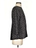 Hinge 100% Viscose Black 3/4 Sleeve Top Size XS - photo 4