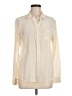 Equipment Ivory Long Sleeve Blouse Size M - photo 1