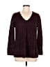 Nic + Zoe Burgundy Pullover Sweater Size M (petite) - photo 1