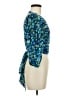 Ganni Blue 3/4 Sleeve Blouse Size EU 38 / US 8 - photo 4
