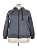 Unbranded 100% Polyester Gray Zip Up Hoodie Size XXL - photo 1