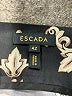 Escada Paisley Black Casual Pants Size EU 42 / US 12 - photo 7