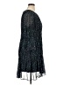 DKNY Stars Black Cocktail Dress Size 16 - photo 4