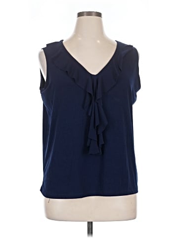 Double Take Sleeveless Blouse (view 1)
