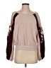 Free People Floral Pink Pullover Sweater Size S - photo 1