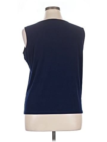 Double Take Sleeveless Blouse (view 2)