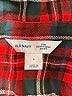 Old Navy 100% Cotton Plaid Red Long Sleeve Button-Down Shirt Size L - photo 7
