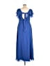 JJ's House 100% Polyester Blue Casual Dress Size 16W - photo 2