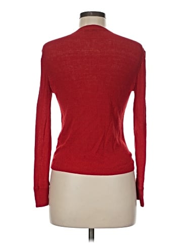 Madewell Linen-Blend Crewneck Cardigan (view 2)