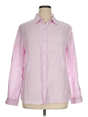 Sigrid Olsen Long Sleeve Button-Down Shirt (view 1)