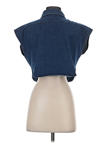 Unbranded Denim Vest (view 2)