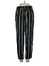 H&M Stripes Black Casual Pants Size 2 - photo 1