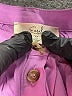 Easel Purple Long Sleeve Blouse Size M - photo 7