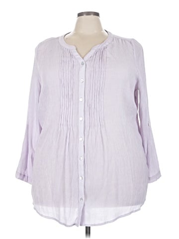 Cj Banks 3/4 Sleeve Blouse (view 1)