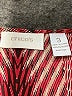 Chico's Aztec Or Tribal Print Chevron-herringbone Red Long Sleeve Blouse Size XL (3) - photo 7