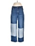 Style&Co Color Block Blue Jeans Size 10 - photo 1