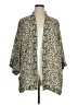 Max Studio 100% Polyester Green Kimono Size 1X - photo 1