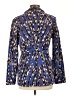 Zozo 100% Cotton Print Blue Blazer Size L - photo 2