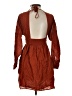 Free People 100% Cotton Orange Kimono Size XS - photo 2