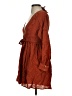 Free People 100% Cotton Orange Kimono Size XS - photo 5