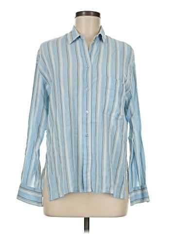 Vince. Long Sleeve Button-Down Shirt (view 1)