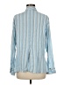 Vince. Stripes Blue Long Sleeve Button-Down Shirt Size M - photo 2