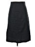Theory Solid Gray Wool Skirt Size 4 - photo 1