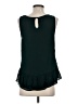Floreat Floral Teal Sleeveless Blouse Size XS - photo 2