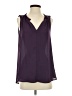 Vince Camuto 100% Polyester Purple Sleeveless Blouse Size S (petite) - photo 1