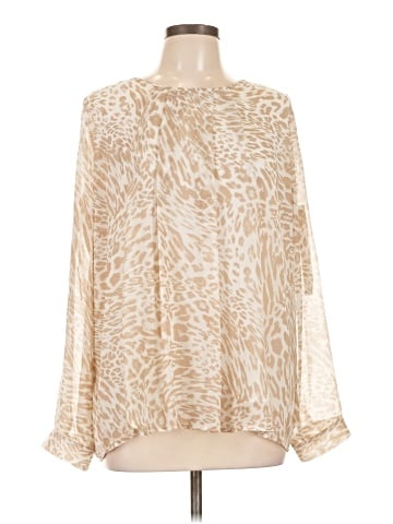Calvin Klein Long Sleeve Blouse (view 1)