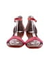 Kelly & Katie Color Block Red Sandals Size 9 1/2 - photo 2