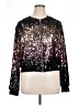 Forever 21 Plus 100% Polyester Metallic Gold Jacket Size 1X - photo 1