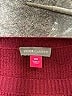 Vince Camuto Color Block Burgundy Pullover Sweater Size XXS - photo 7