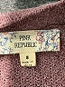 Pink Republic Solid Burgundy Pullover Sweater Size S - photo 7