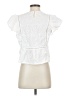 Solitaire White Short Sleeve Blouse Size XS (estimated) - photo 2