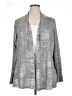 Susan Graver Silver Cardigan Size 1X - photo 1