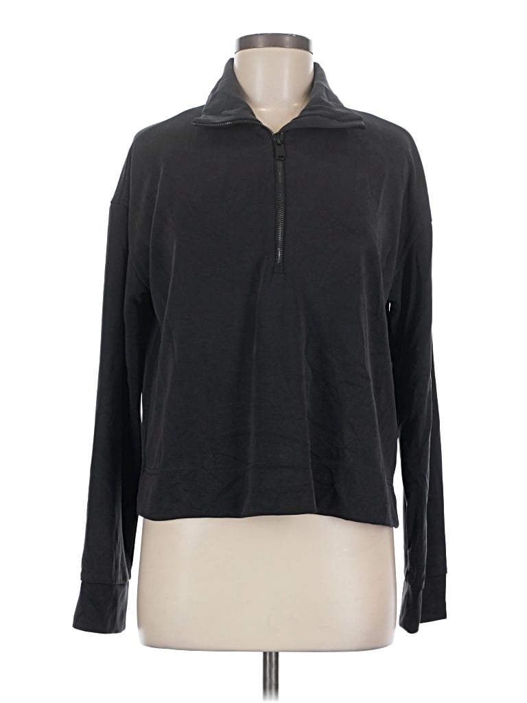 Pre-owned Athleta Sweatshirt In Black