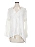 Max Studio 100% Rayon Ivory Long Sleeve Blouse Size S (estimated) - photo 1