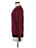 Kim Rogers 100% Cotton Argyle Red Pullover Sweater Size M - photo 5