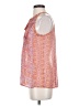 Joie 100% Silk Orange Sleeveless Silk Top Size XS - photo 5