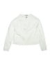 Jacadi 100% Cotton Ivory Long Sleeve Blouse Size 12 - photo 1