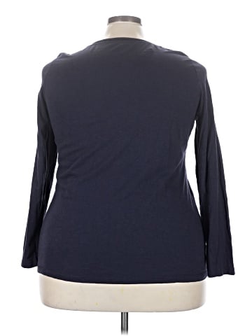 St. John's Bay Long Sleeve Top (view 2)