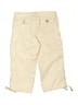 Justice 100% Cotton Ivory Cargo Pants Size 10 - photo 2