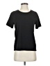Fabletics Solid Black Short Sleeve T-Shirt Size S - photo 1