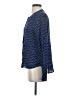 Maeve 100% Rayon Blue Long Sleeve Blouse Size 4 - photo 5