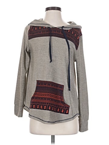 Hem & Thread Pullover Sweater (view 1)