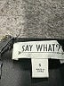 Say What? Black Bodysuit Size S - photo 6