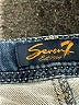 Seven7 Blue Denim Shorts Size 12 - photo 3