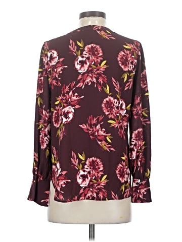 White House Black Market Long Sleeve Blouse (view 2)