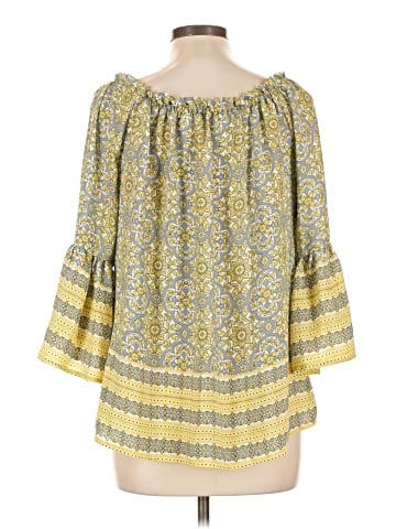 Tacera 3/4 Sleeve Blouse (view 2)